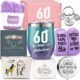 Turning 60! for Her Gift Basket, 6-Special Care Spa Products