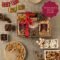 Valentines Chocolate Covered Pretzels & Caramel Popcorn Gift
