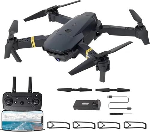 Foldable Quadcopter Mini Drone w/Dual Cameras & Remote