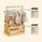 Newborn Storage with Handles, Baby Shower Gift Basket