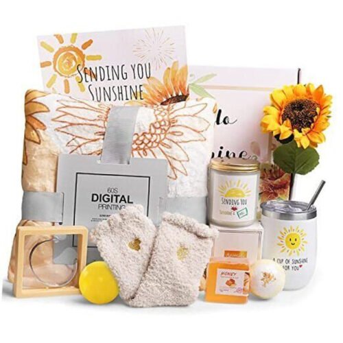 Get Well Spa Care Package, Relax Birthday Gift Basket