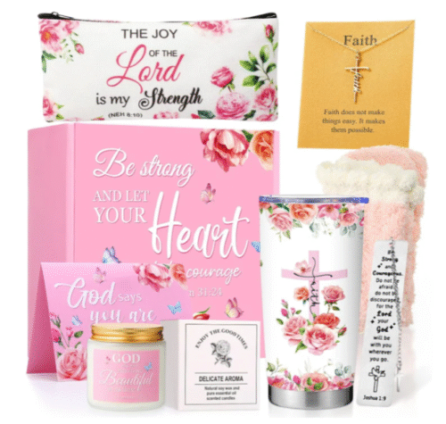 Exclusive: 4-Pack Religious Gift Bundle: Great Gifts For Her